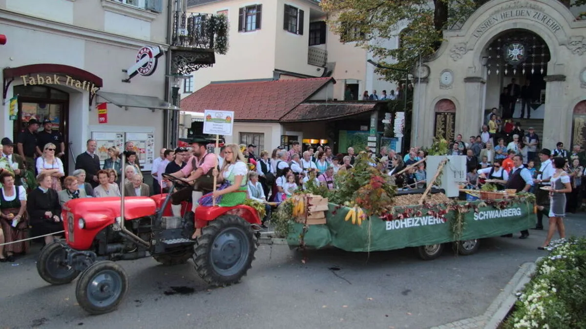 In Schwanberg findet morgen ein großer Erntedankumzug statt. 37 Gruppen haben sich angemeldet