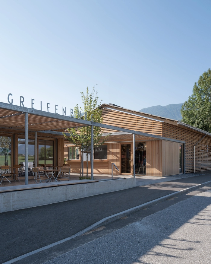 Freizeitanlage Badesee Greifenburg, <strong>Architekten:</strong> Hohengasser Wirnsberger Architekten