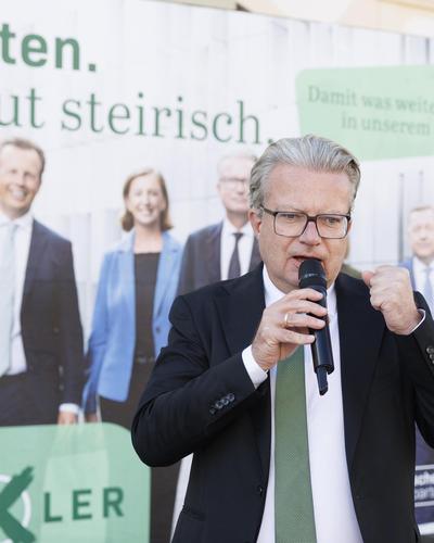 Ab jetzt geht es um die Steiermark - und Landeschef Christopher Drexler (ÖVP)