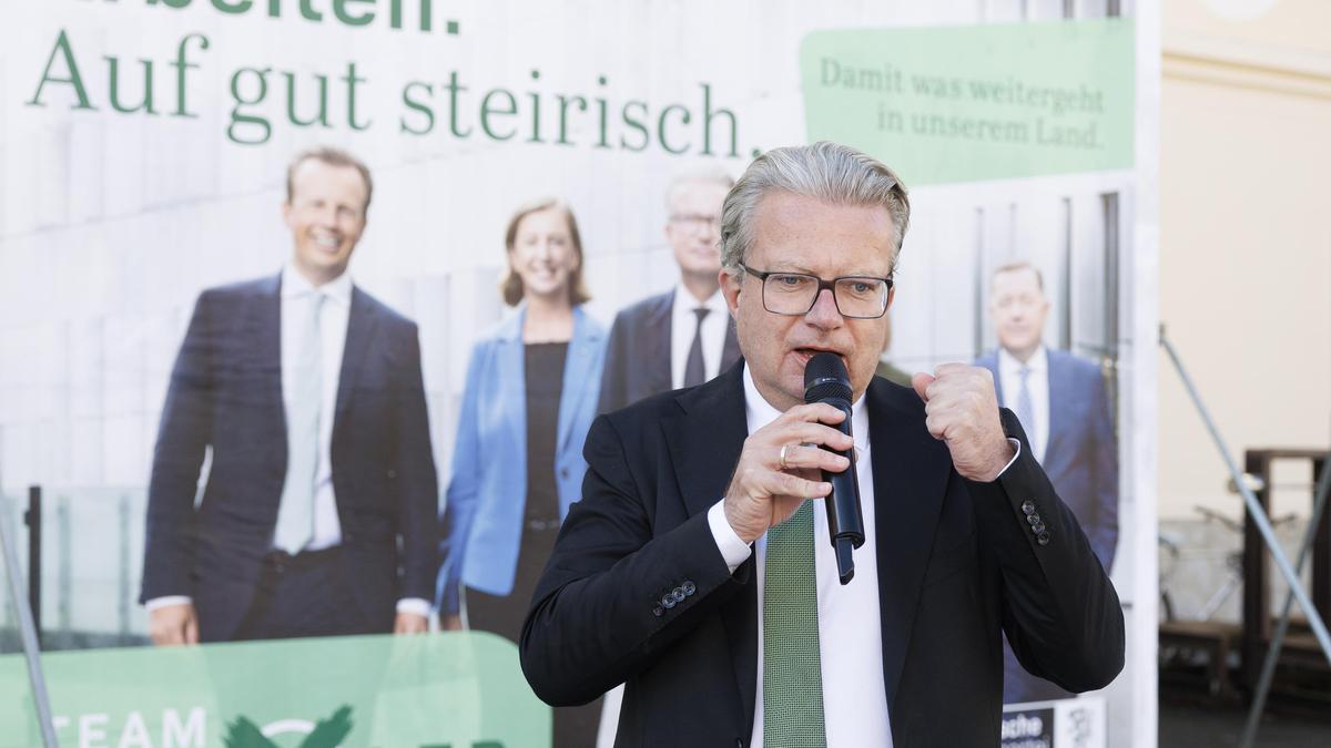 Ab jetzt geht es um die Steiermark - und Landeschef Christopher Drexler (ÖVP)