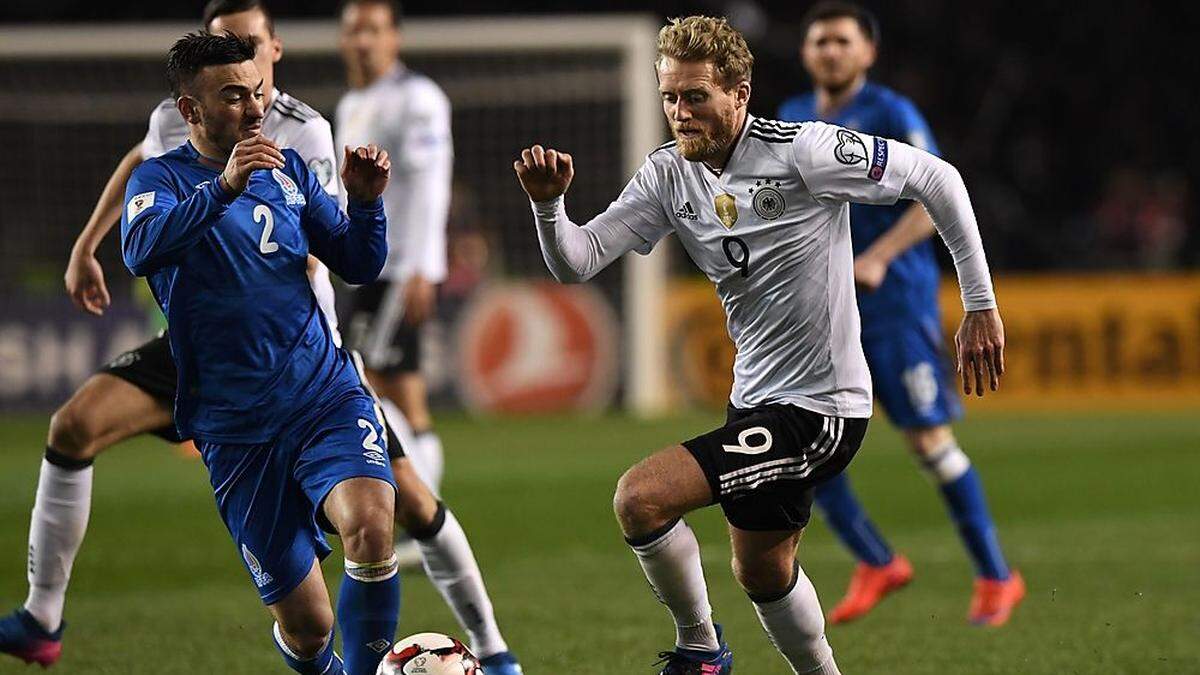 Andre Schürrle (r.) zeigte sich in bester Torlaune