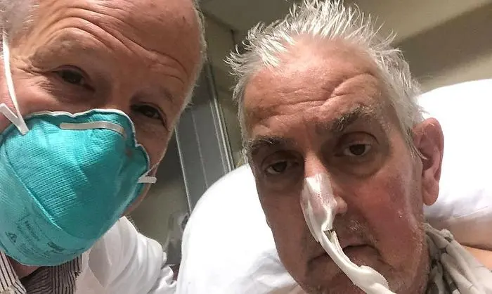 Bartley Griffith mit Patient David Bennett 