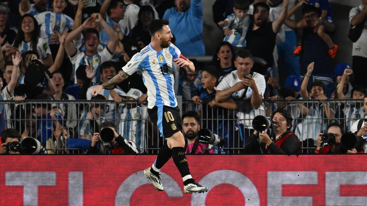 Lionel Messi hob gegen Bolivien ab