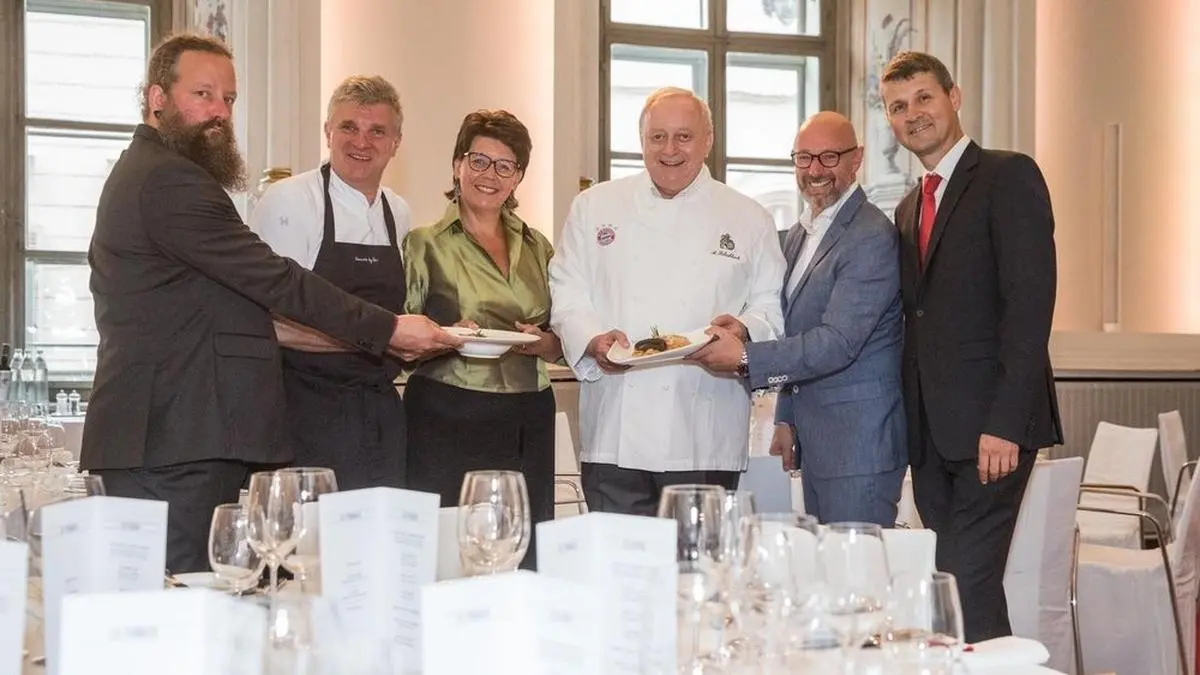 VLNR: Helmut W Klug, Wolfgang Edler, Dr Karin Kranich, Alfons Schuhbeck, Jürgen Pichler, Wolfgang Otter