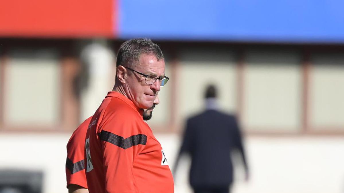 ÖFB-Teamchef Ralf Rangnick war in der Ukraine