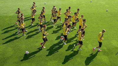 Dortmund steckt in den Vorbereitungen auf das Duell mit dem WAC