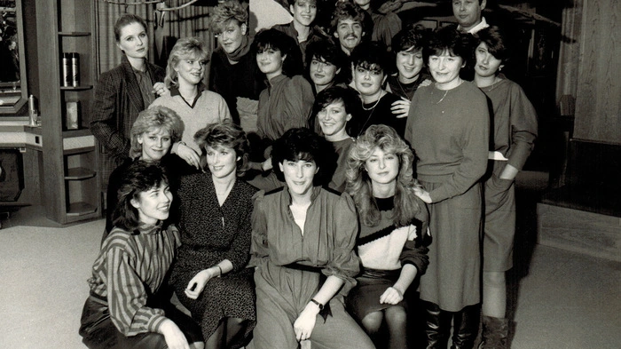 1978 machte Erika Camaur (vorne, Zweite von links) mit ihrem Team den Schritt in die Selbstständigkeit.