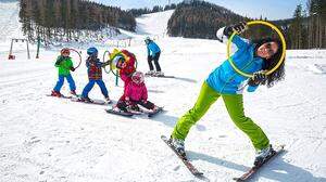 Viele zieht es im Winter – und speziell in den Semesterferien – zum Skifahren auf die Teichalm.
