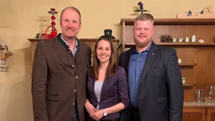 Markus Leinfellner, Liane Moitzi und Patrick Thomann