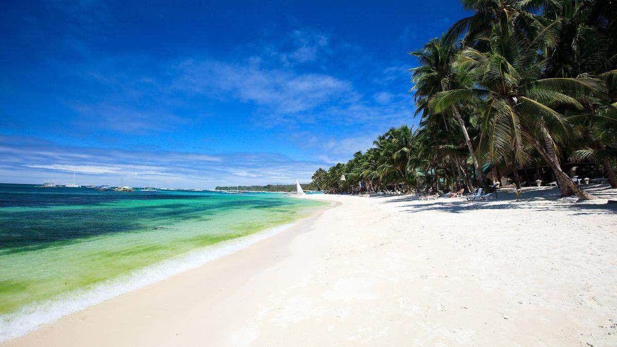 Insel Boracay auf den Philippinen