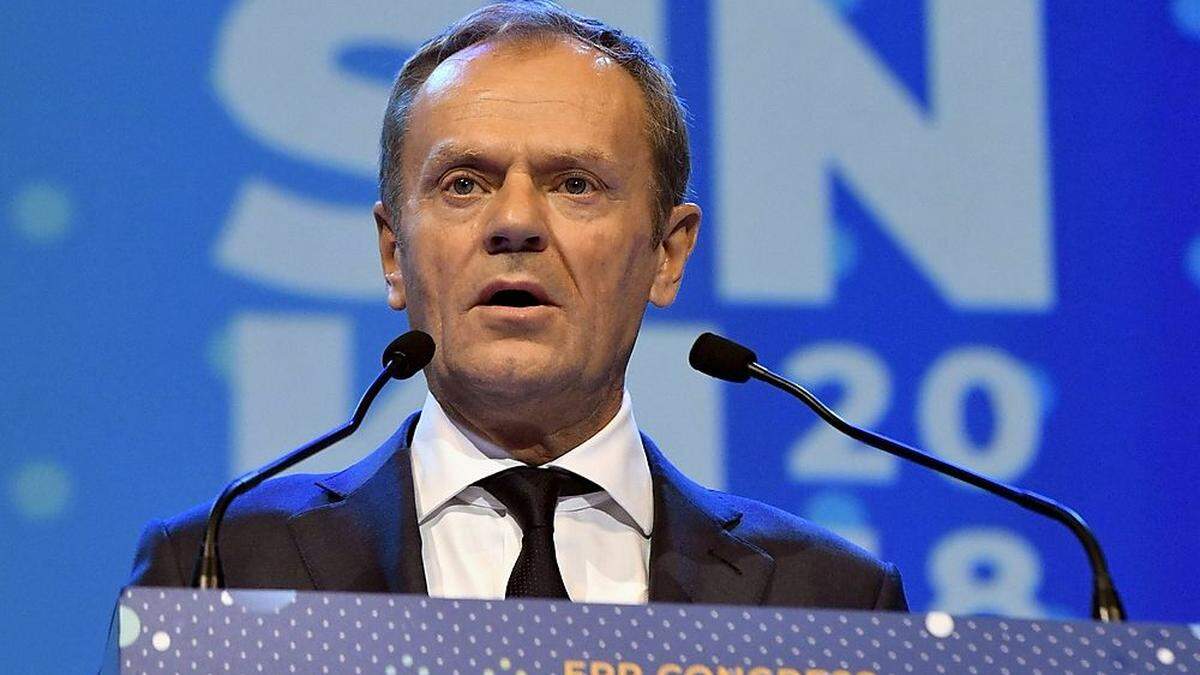 EU-Ratspräsident Donald Tusk