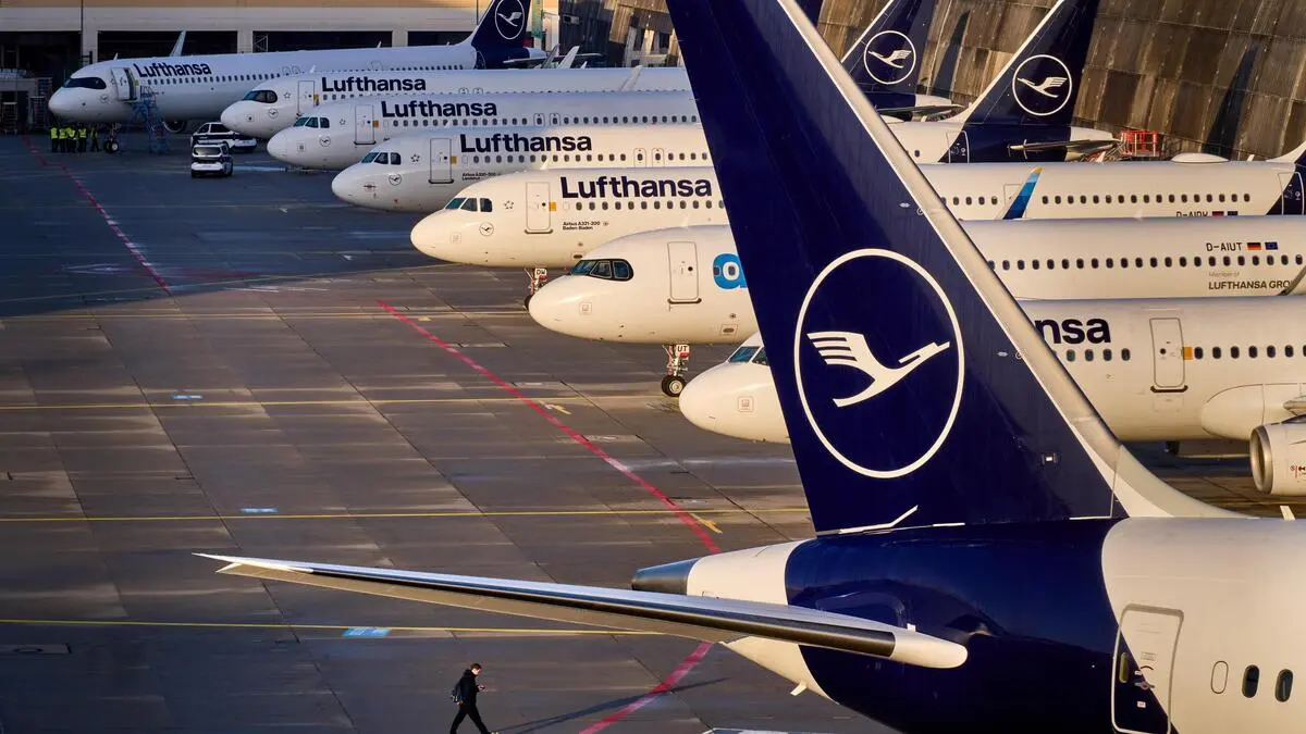 Die Piloten der AUA-Mutter Lufthansa haben am Freitag ihre Streiks fortgesetzt