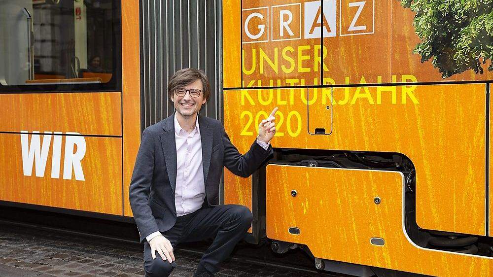 Niederschwellig, unterhaltsam, nachhaltig: Christian Mayer hat mit Graz 2020 viel vor