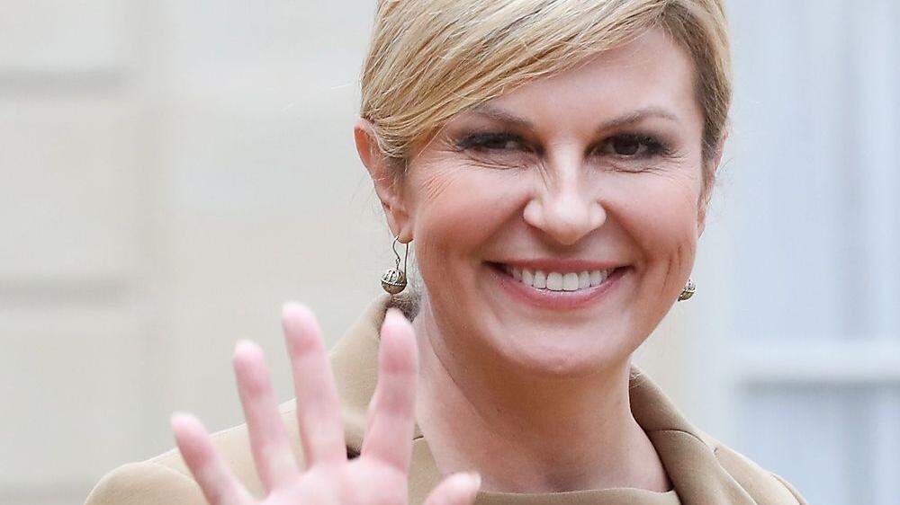 Kroatiens Präsidentin Kolinda Grabar-Kitarovic
