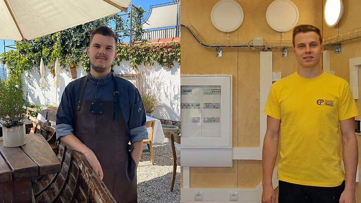 Alexander Lind und Stefan Prader hoffen bei den Euroskills auf einen Sieg