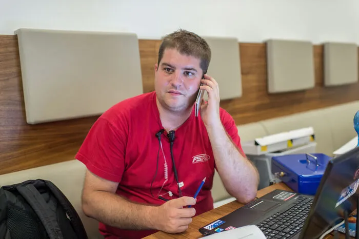 Organisator Christoph Hirt