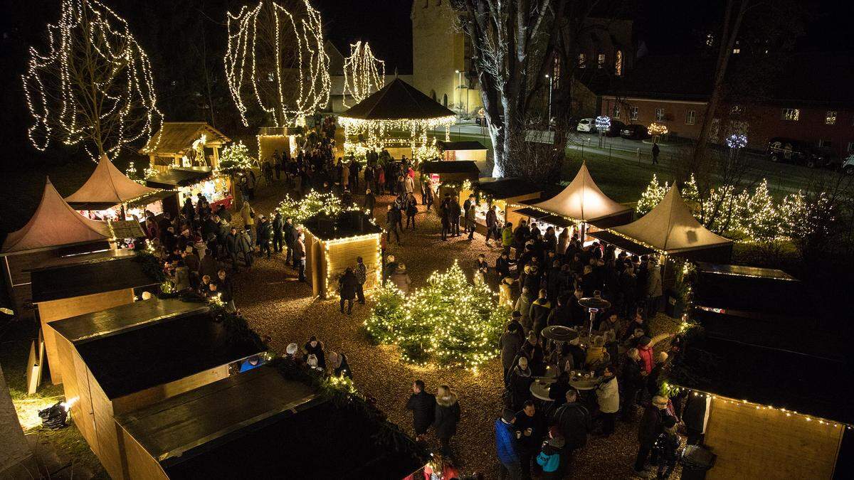 Der Adventmarkt beim Schloss Stibichhofen soll wieder stattfinden.