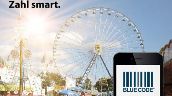 Mit Blue Code kann man erstmals mobil und bargeldlos auf dem Oktoberfest bezahlen