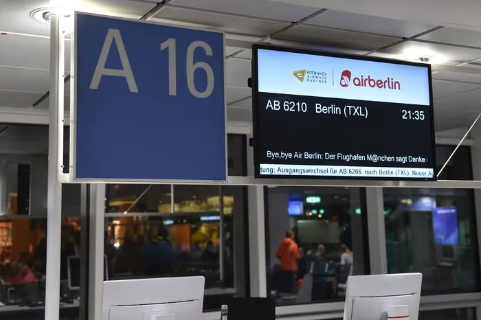 Am Flugsteig verabschiedete sich der Flughafen München von der Airline.