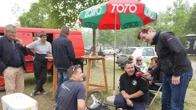Kleine Zeitung-Sonderreporter Michael Großschädl in Söding