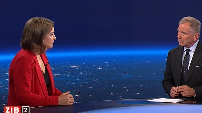 Ivona Brandic, Professorin an der Technischen Universität Wien, im ZiB2-Gespräch mit Armin Wolf