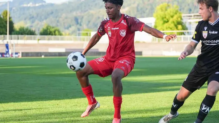 Jose-Andrei Rostas traf für Kapfenberg in Bregenz zum zwischenzeitlichen 1:1