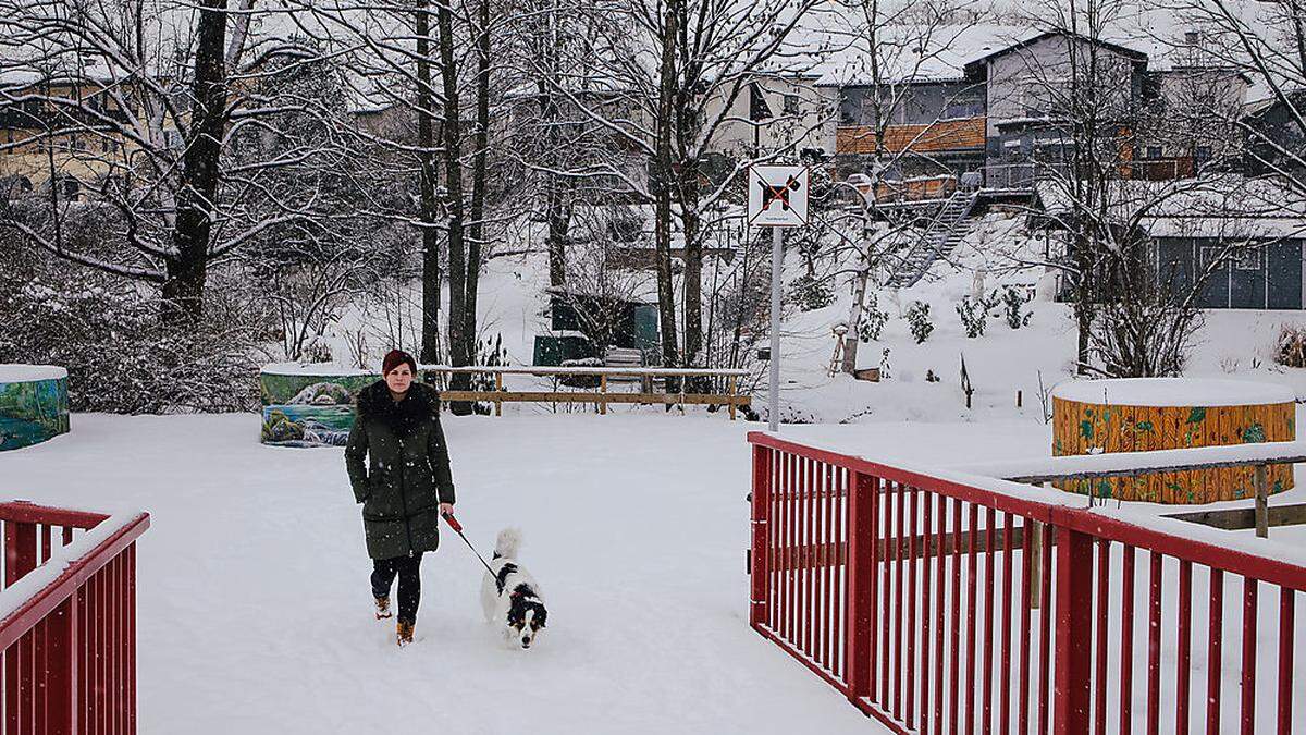 Der nördliche Teil des Tiebelparkes ist nun Hundeverbotszone