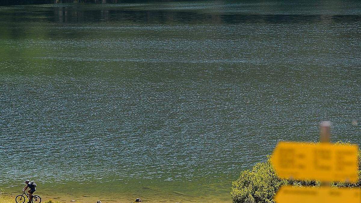 Nun soll im Bereich rund um den Laudachsee (Archivfoto) gesucht werden