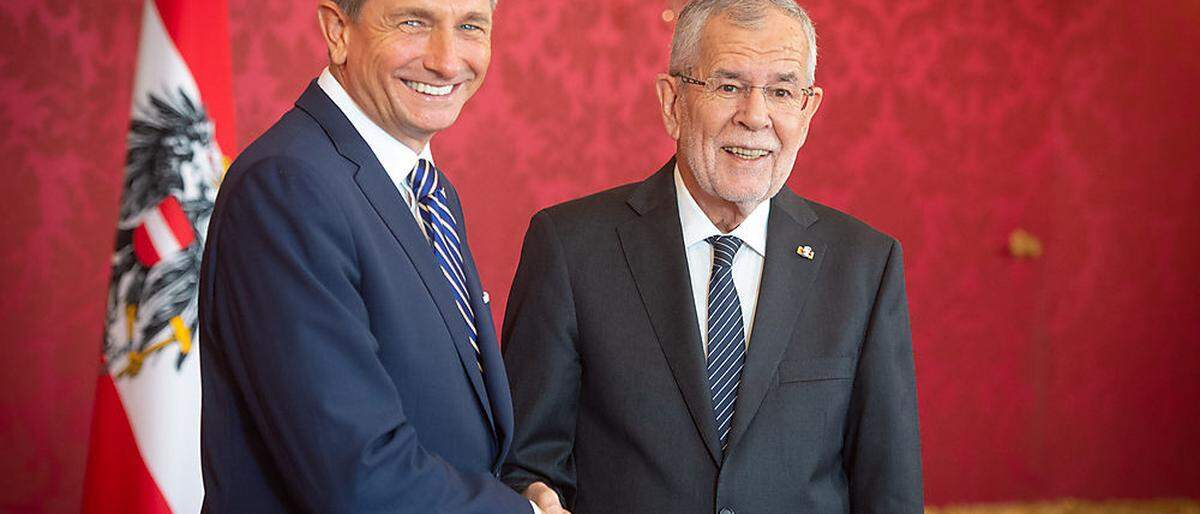 Slowenisch-Österreichische Freundschaft: Borut Pahor, Alexander Van der Bellen
