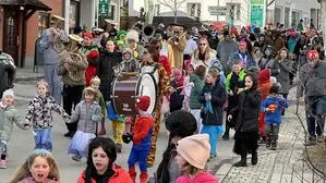Der Fasching wird im gesamten Bezirk gefeiert