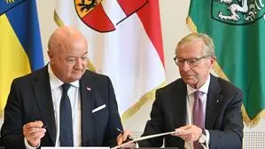 Bundeskanzler Christian Stocker (ÖVP) und Wilfried Haslauer (Salzburg/ÖVP) hatten im Vorjahr die „Reformpartnerschaft“ besiegelt.