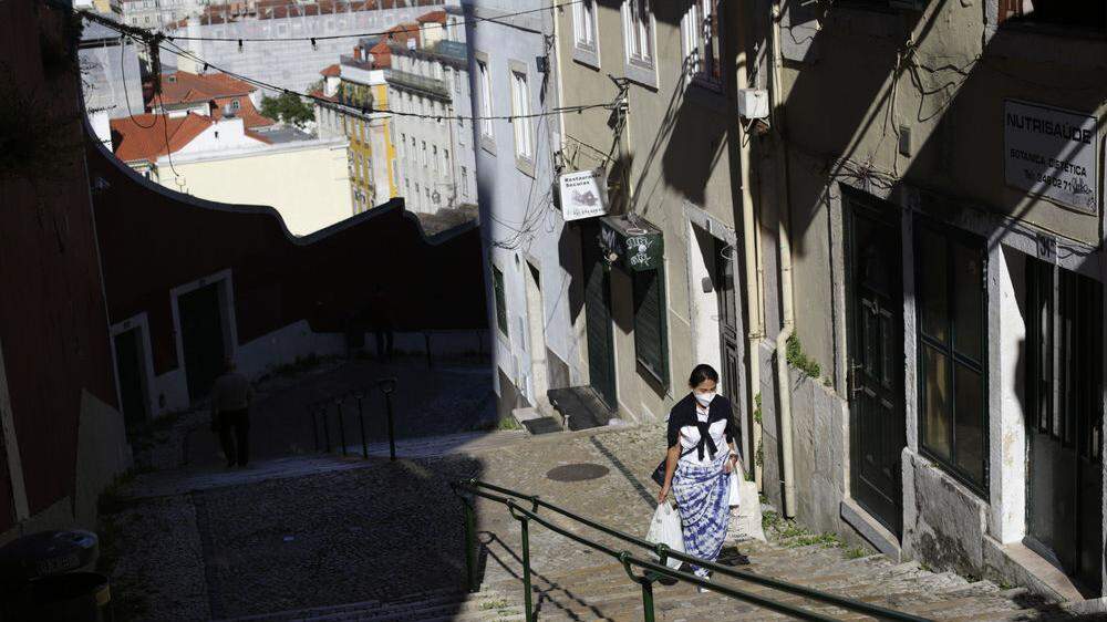 Nächtliche Ausgangssperren wieder in Portugals Hauptstadt Lissabon