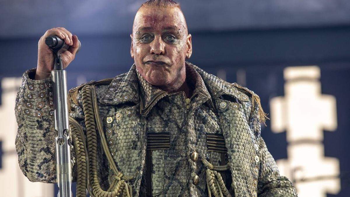 Rammstein-Sänger Till Lindemann wird heuer nicht in Klagenfurt rocken