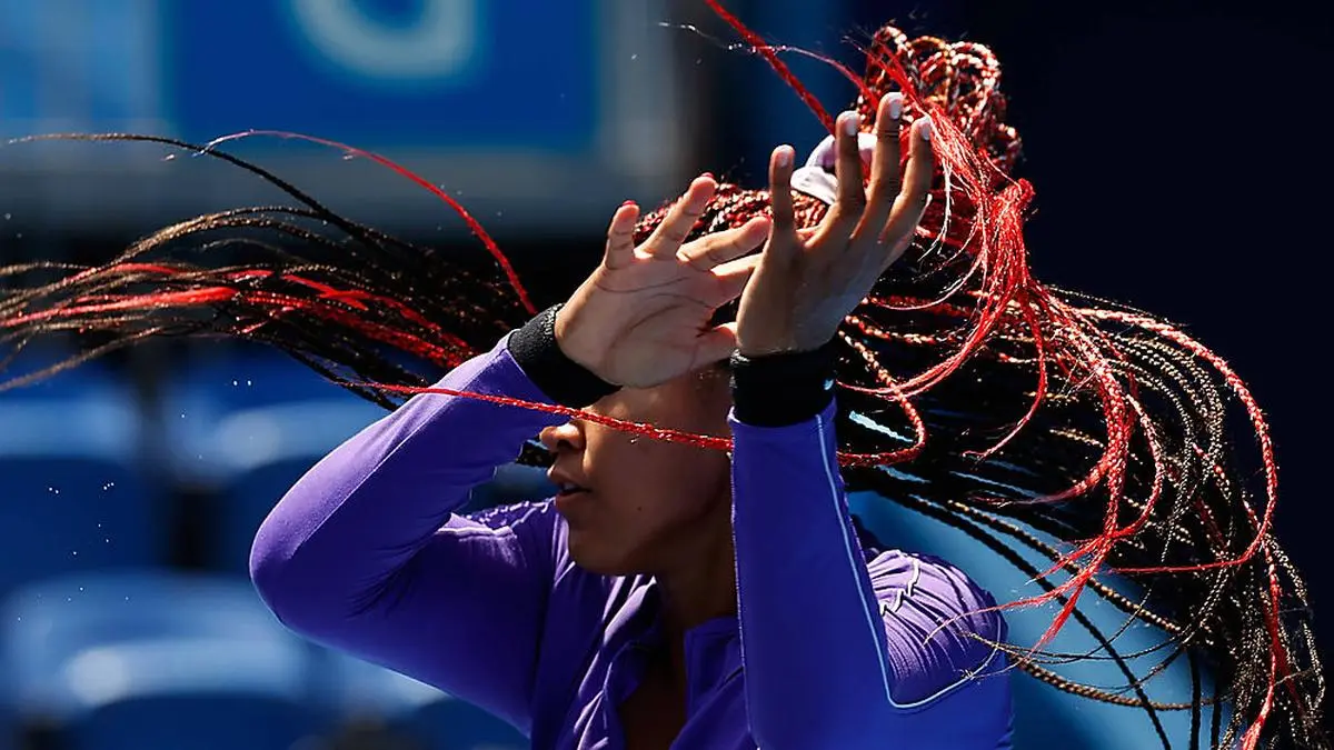 Naomi Osaka ist zurück auf der großen Bühne