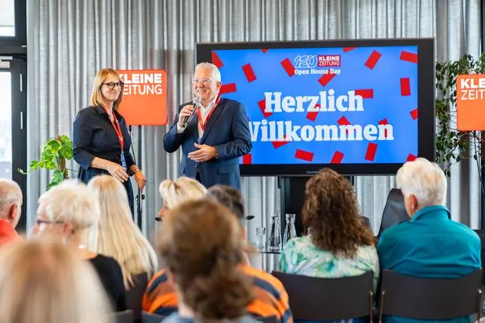 Die Geschäftsführung unterstrich: „Die Kleine Zeitung ist fester Bestandteil in jeder Region“ 
