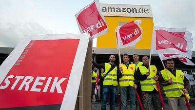 Auch 2013 wurde Amazon in Deutschland bestreikt