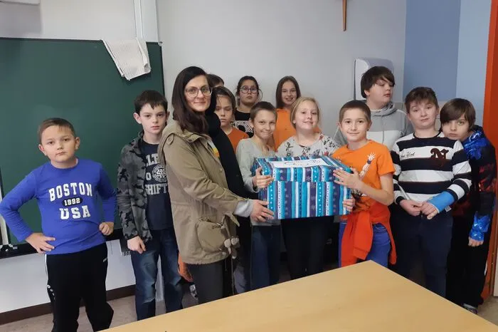 ... die 1a der MS Köflach,...
