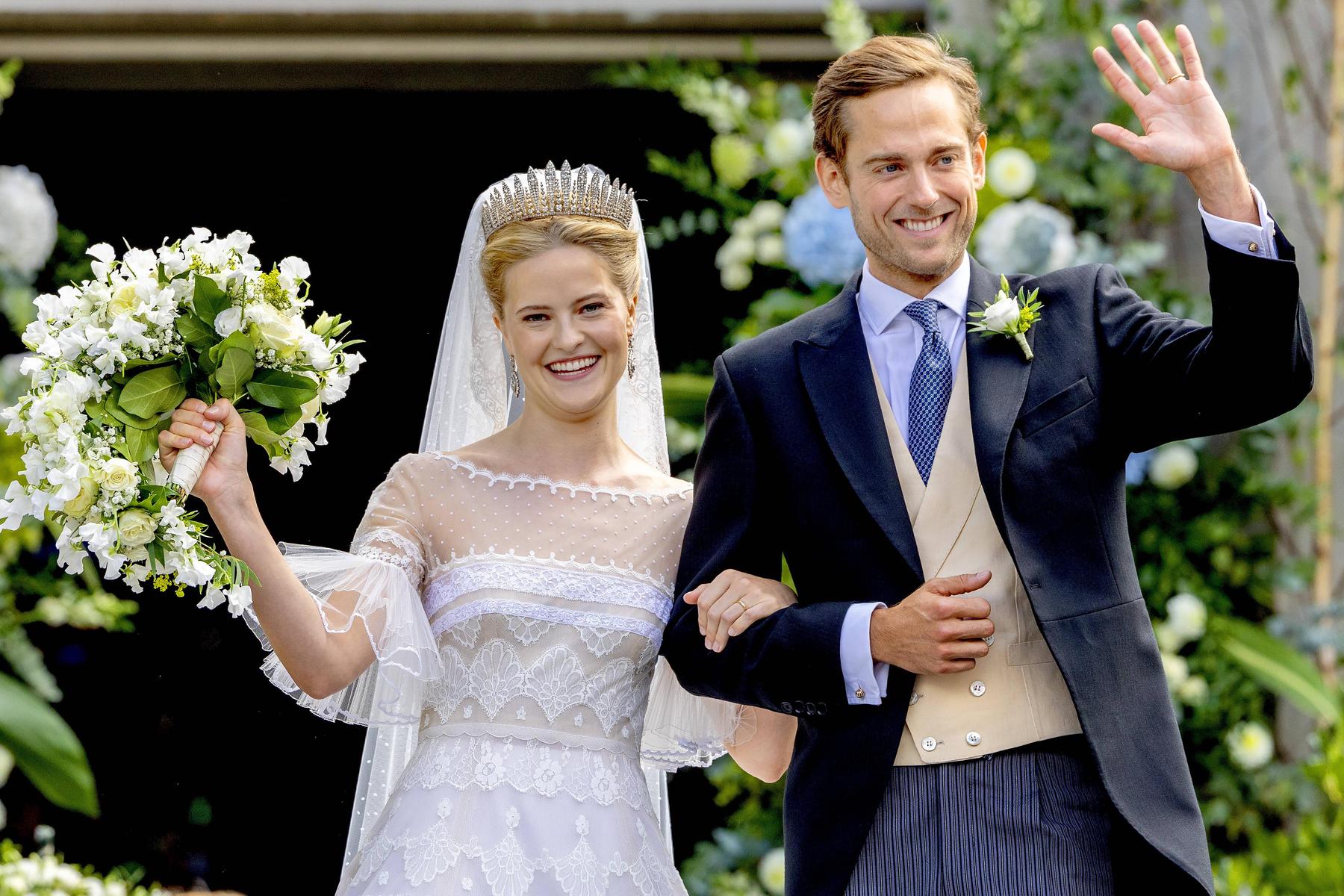 Marie Caroline von Liechtenstein: Die schönsten Fotos von der fürstlichen Traumhochzeit in Vaduz