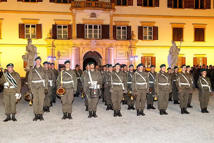 Die Militärmusik Steiermark war in voller Orchesterstärke vertreten.