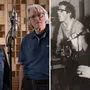 Rund ein halbes Jahrhundert liegt zwischen den beiden Aufnahmen: Carl Peyer und Günter Timischl im Studio
