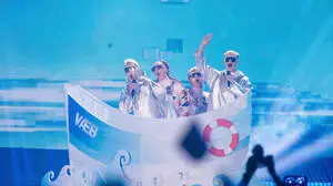 Heuer ging die Band „Vaeb“ für Island beim ESC in der Schweiz an den Start 