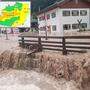 Die Unwetterschäden ziehen sich an diesem Wochenende von Tirol über Bayern (Bild) und Salzburg bis in die Obersteiermark und Ostösterreich