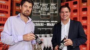 &quot;Steirer-Cola&quot;-Hersteller Erwin Haider mit LH-Vize Michael Schickhofer