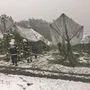 Hagelnetze hielten der Schneelast nicht stand
