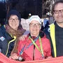 Claudia Müller (M.), heimste sieben Medaillen bei sieben Starts ein 
