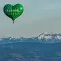 Ballonfahrt, Steiermark Tourismus, Herzballon, Stubenberg, Glagglballon, Schileiten am 12.04.2022