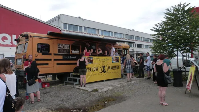 Der Street Food Market fand zum ersten Mal in Leoben statt.