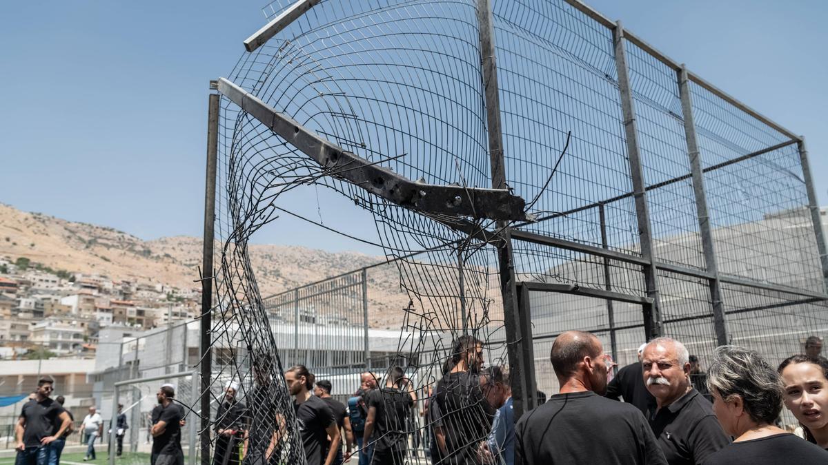 Auf den Golan-Höhen ist im Dorf Majdal Shams eine Rakete eingeschlagen. Mindestens 12 Personen sollen getötet worden sein.