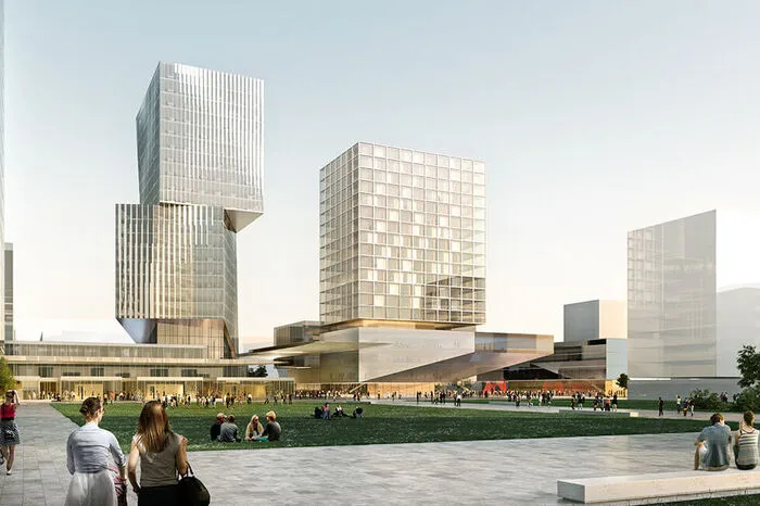 Die Skylounge am Q2-Tower wird öffentlich zugänglich, ohne Konsumzwang.