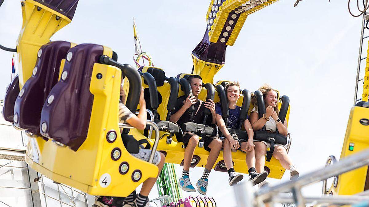 Der Gaudepark lockt auch heuer wieder zahlreiche Besucher auf die Klagenfurter Herbstmesse